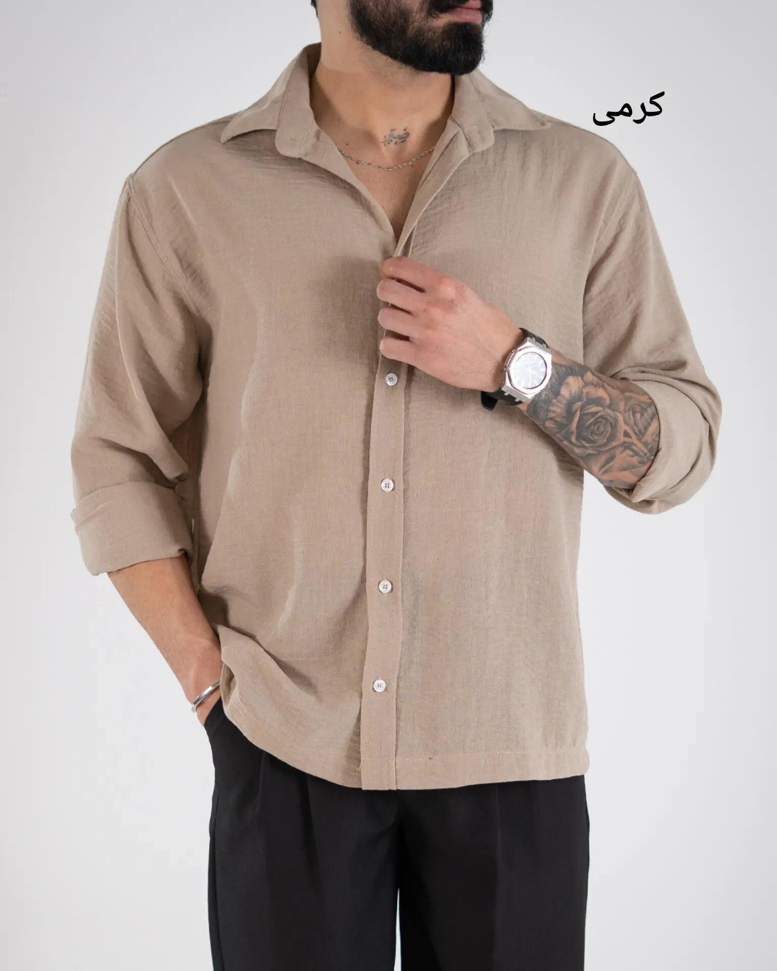 پیراهن لنین لئو-کد5024